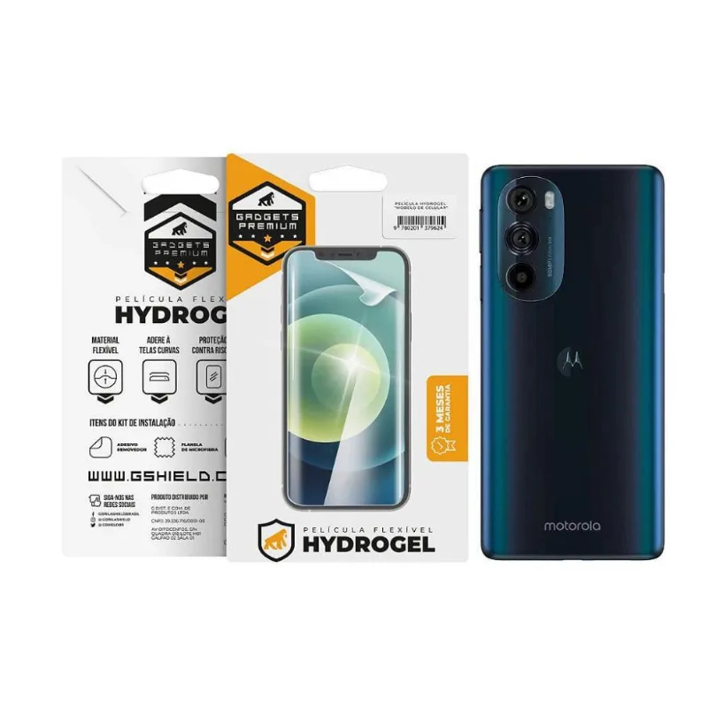 Película para Motorola Edge 30 Pro 5G - Traseira Hydrogel HD- Gshield - Gshield