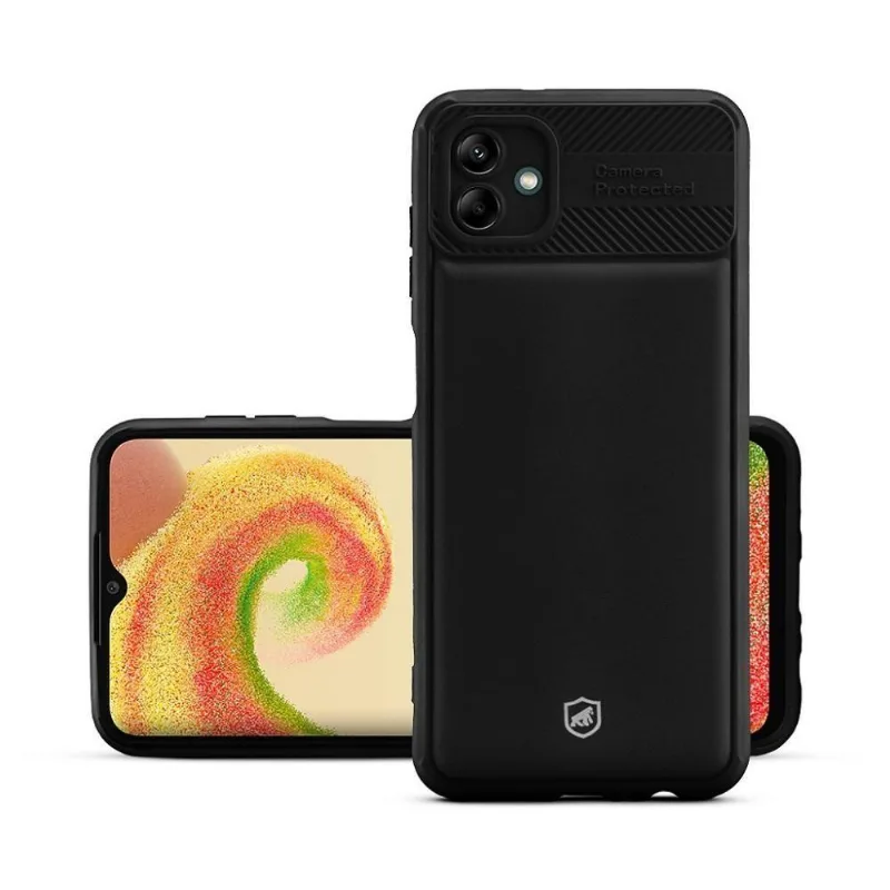 Capa Para Samsung Galaxy A04 - Symetric Preta - Gshield - Gshield