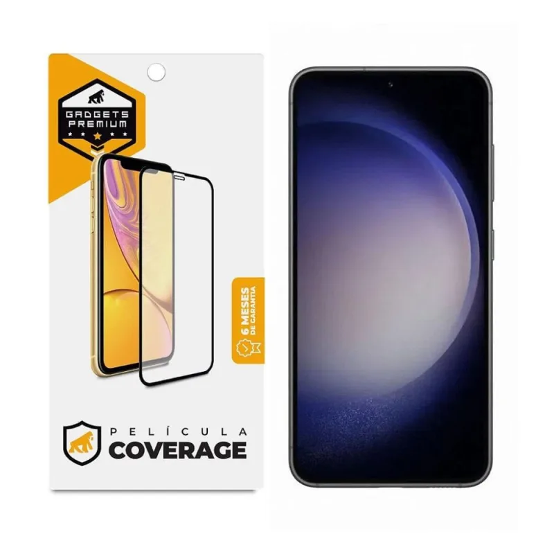Película para Samsung Galaxy S23 Plus - Coverage 5D Pro Preta - Gshield - Gshield