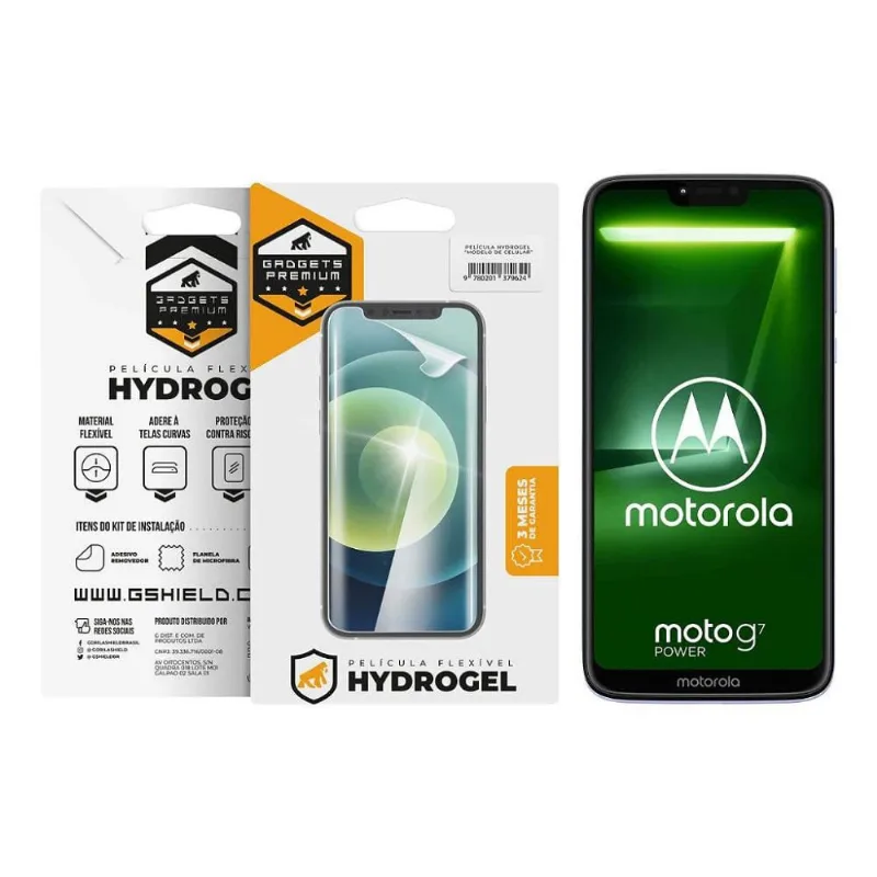 Película para Motorola Moto G7 Power - Hydrogel HD - Gshield - Gshield