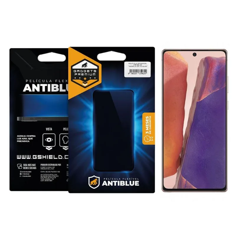 Película para Samsung Galaxy Note 20 - AntiBlue - Gshield - Gshield