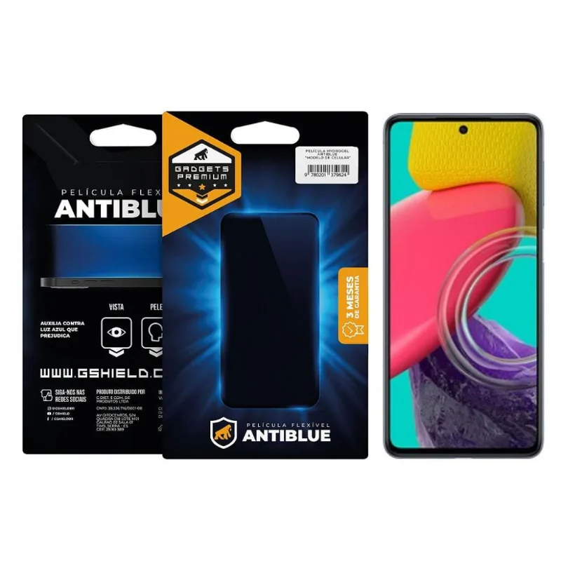 Película para Samsung Galaxy M53 5G - AntiBlue - Gshield - Gshield - Celular E Smartphone