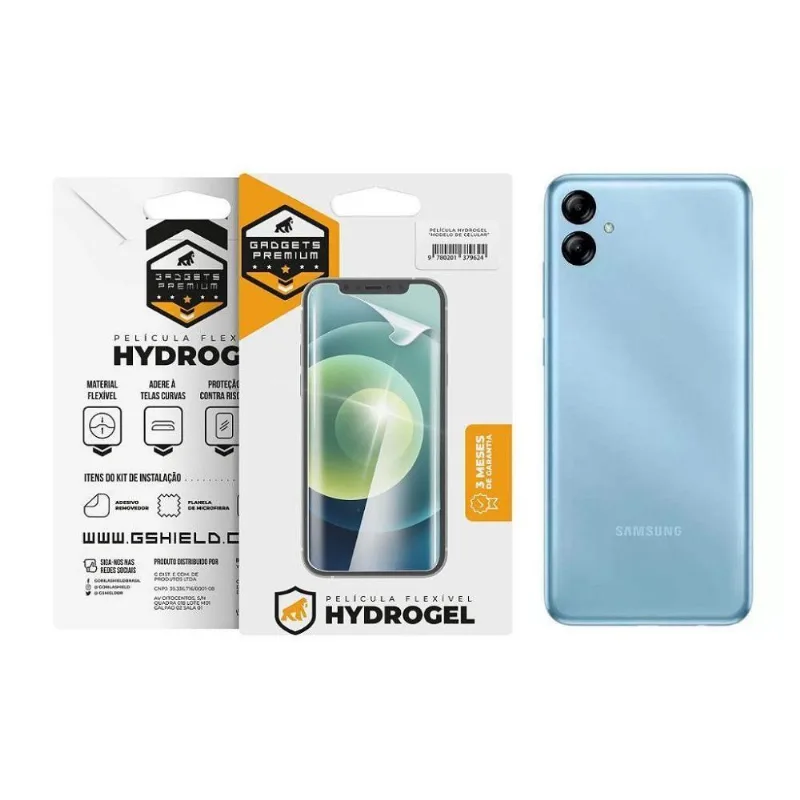 Película Para Samsung Galaxy A04e - Traseira Hydrogel Hd- Gshield