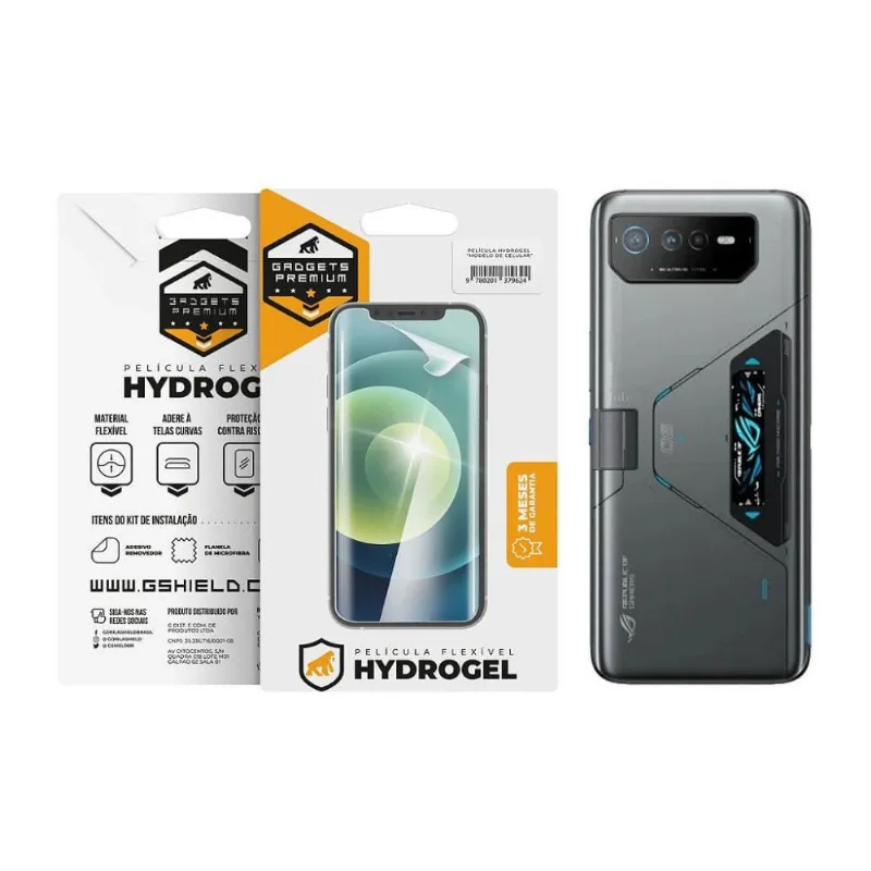 Película para Asus Rog Phone 6D Ultimate - Traseira Hydrogel HD- Gshield - Gshield