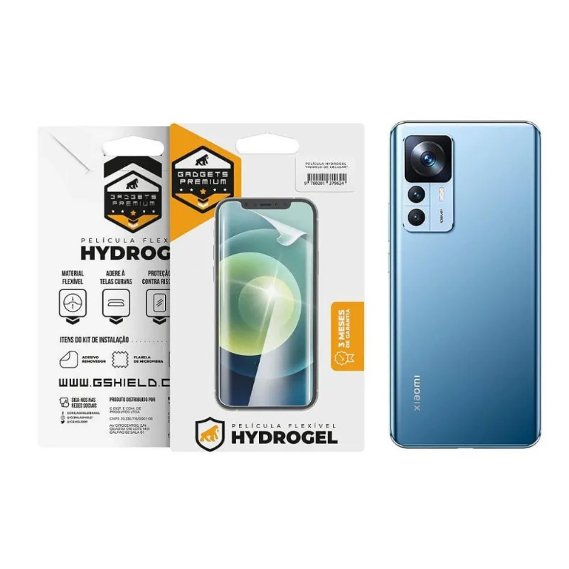Película para Xiaomi 12T - Traseira Hydrogel HD- Gshield - Gshield