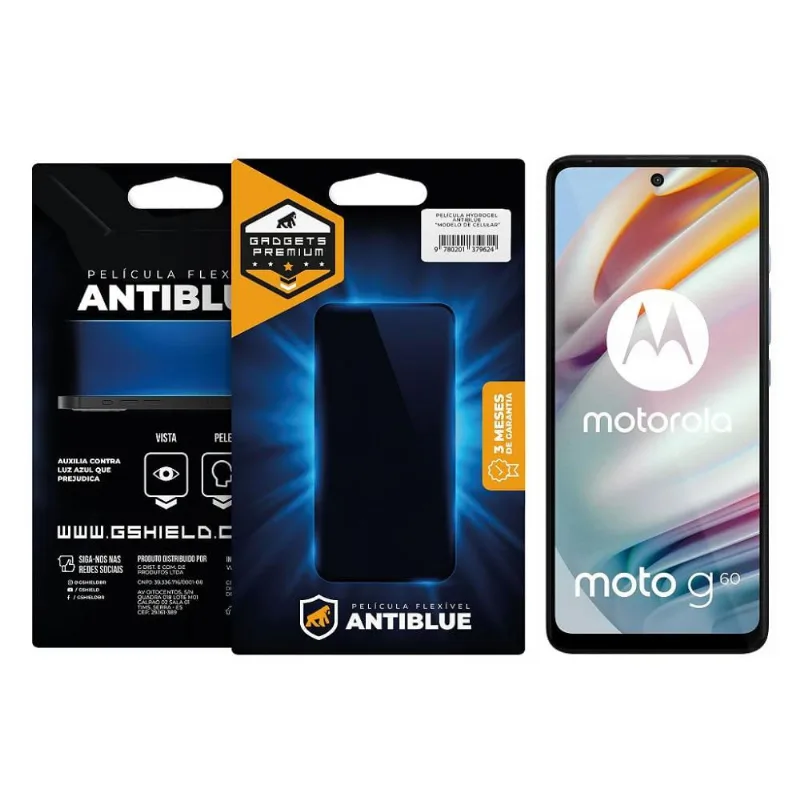 Película para Motorola Moto G60 - AntiBlue - Gshield - Gshield