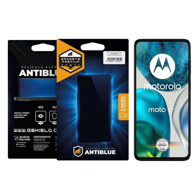Película para Motorola Moto G52 - AntiBlue - Gshield