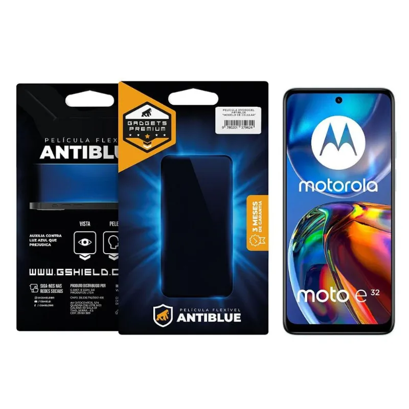 Película para Motorola Moto E32 - AntiBlue - Gshield - Gshield