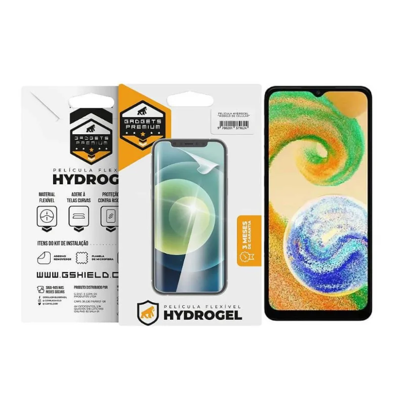 Película para Samsung Galaxy A04s - Hydrogel HD - Gshield - Gshield