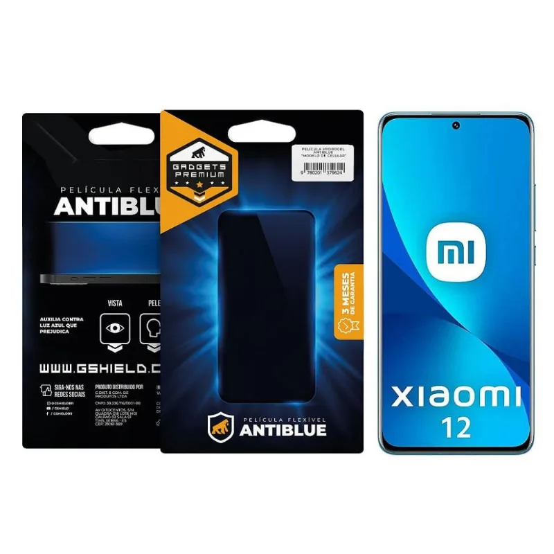 Película para Xiaomi 12 - AntiBlue - Gshield - Gshield