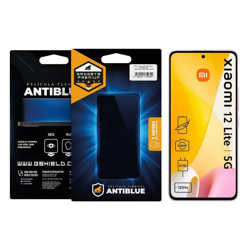 Película para Xiaomi 12 Lite - AntiBlue - Gshield - Gshield