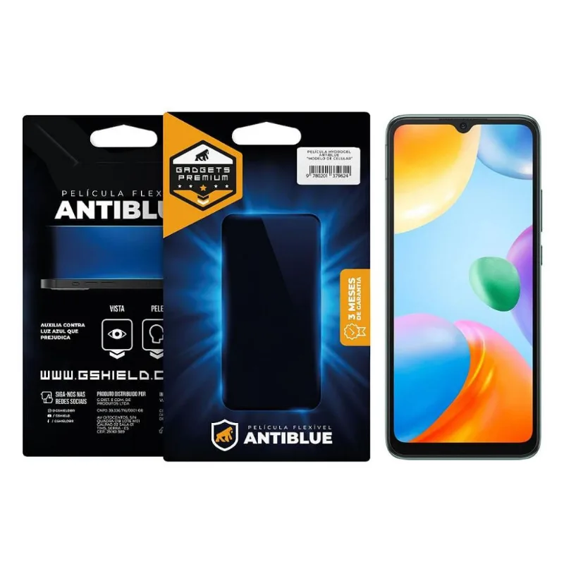 Película para Xiaomi Redmi 10C - AntiBlue - Gshield - Gshield