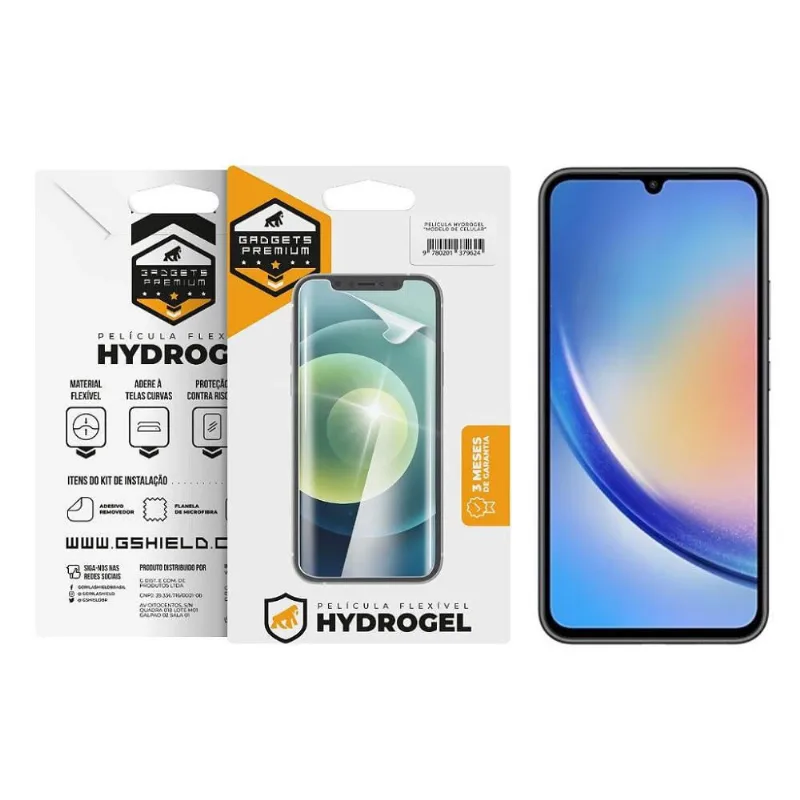 Película para Samsung Galaxy A34 5G - Hydrogel HD - Gshield - Gshield - Celular E Smartphone
