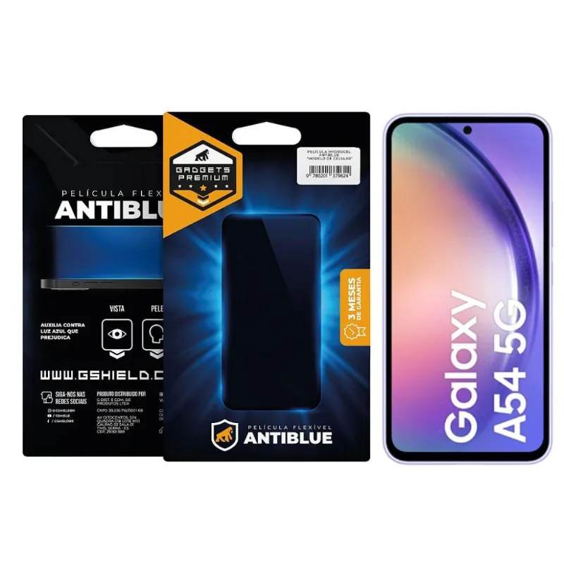 Película para Samsung Galaxy A54 5G - AntiBlue - Gshield - Gshield - Celular E Smartphone