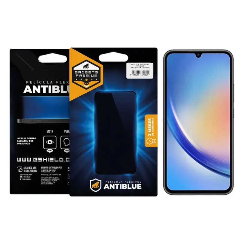 Película para Samsung Galaxy A34 5G - AntiBlue - Gshield - Gshield - Celular E Smartphone