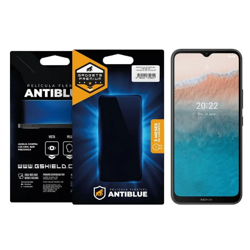 Película para Nokia C21 Plus - AntiBlue - Gshield - Gshield