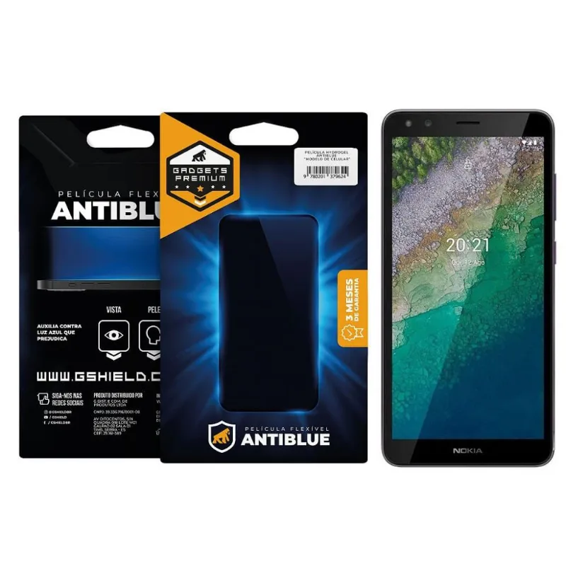 Película para Nokia C01 Plus - AntiBlue - Gshield