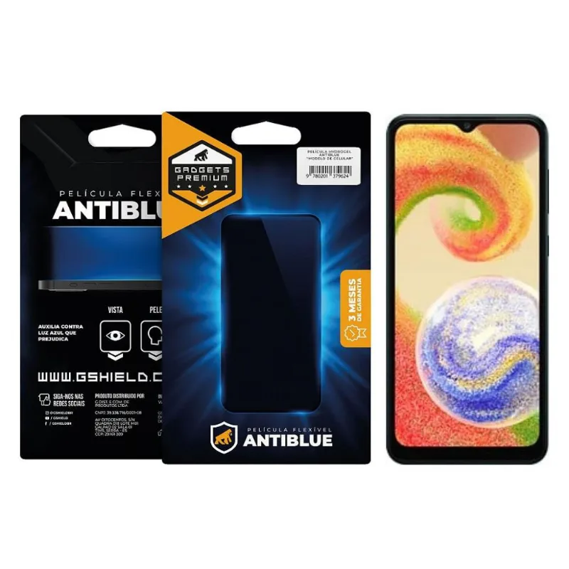 Película para Samsung Galaxy A04 - AntiBlue - Gshield - Gshield - Celular E Smartphone