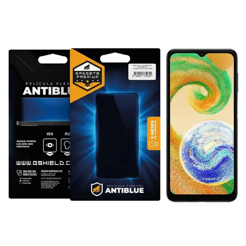 Película para Samsung Galaxy A04s - AntiBlue - Gshield - Gshield