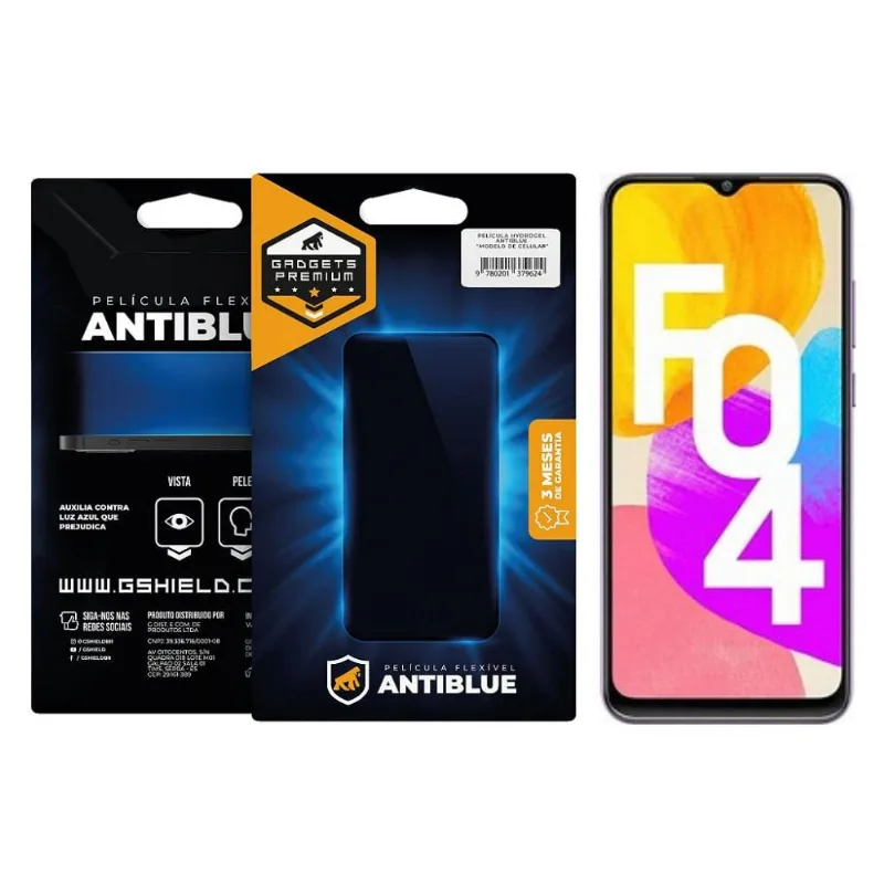 Película para Samsung Galaxy F04 - AntiBlue - Gshield - Gshield