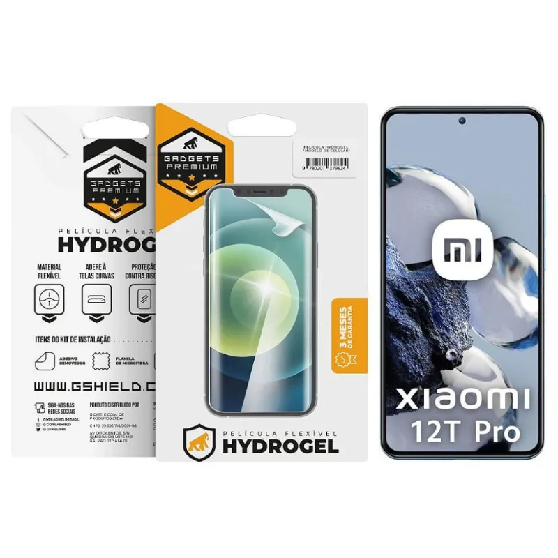 Película para Xiaomi 12T Pro - Hydrogel Gamer Fosca - Gshield - Gshield