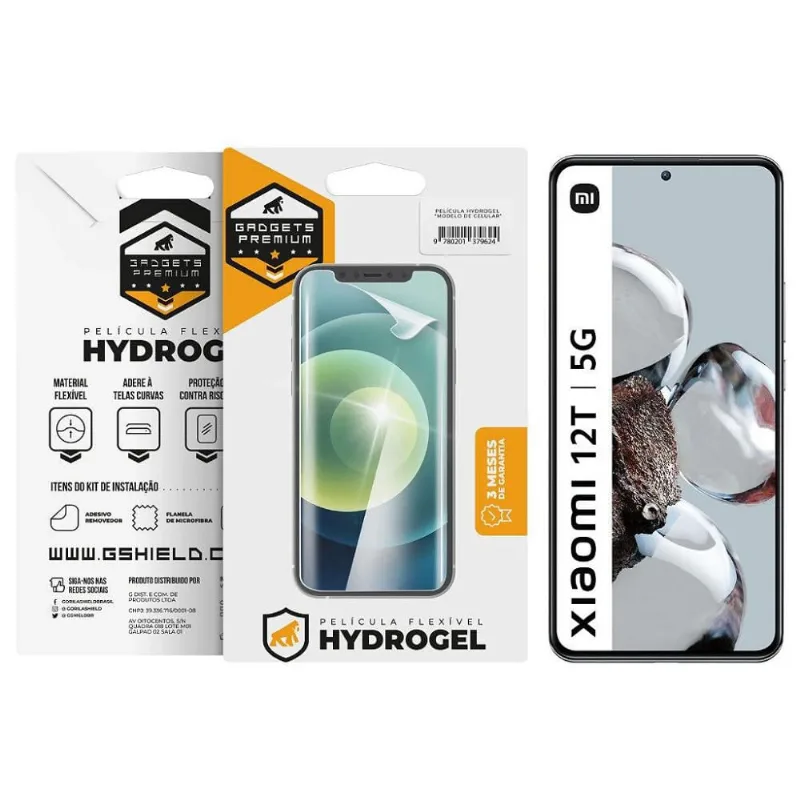 Película para Xiaomi 12T - Hydrogel Gamer Fosca - Gshield - Gshield