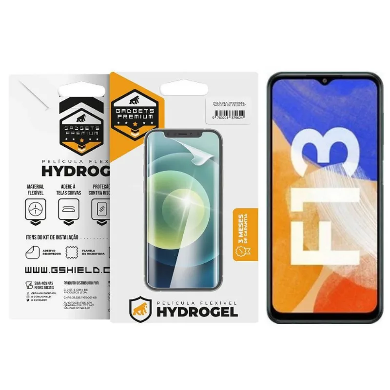 Película para Samsung Galaxy F13 - Hydrogel Gamer Fosca - Gshield - Gshield
