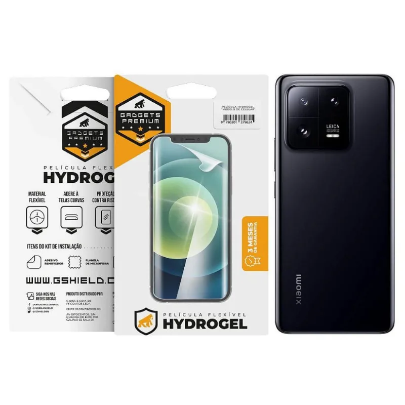 Película para Xiaomi 13 Pro 5G-Traseira Hydrogel HD- Gshield - Gshield