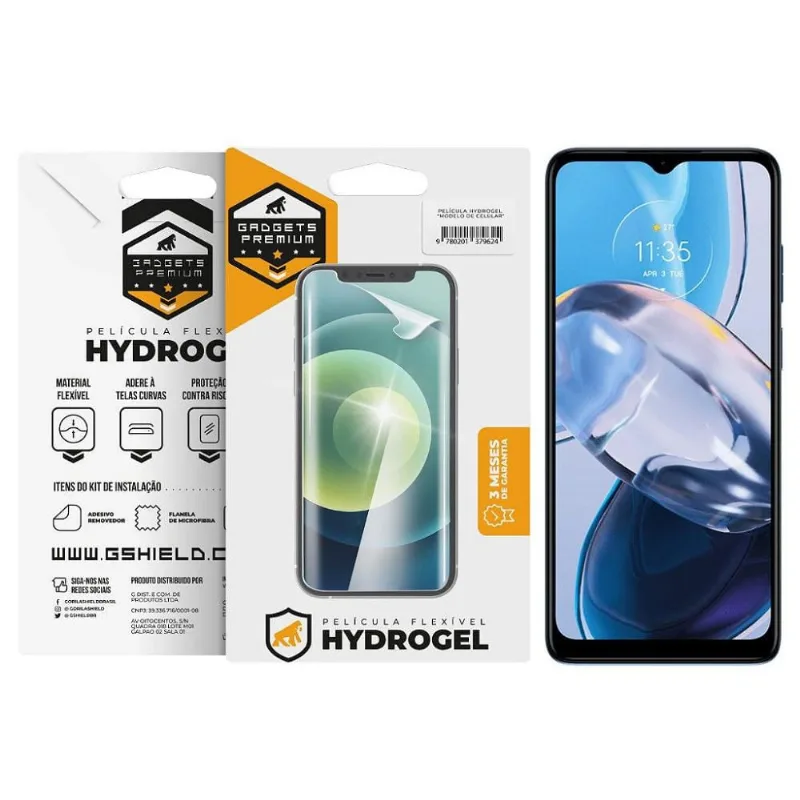 Película para Motorola Moto E22 - Hydrogel Fosca - Gshield - Gshield