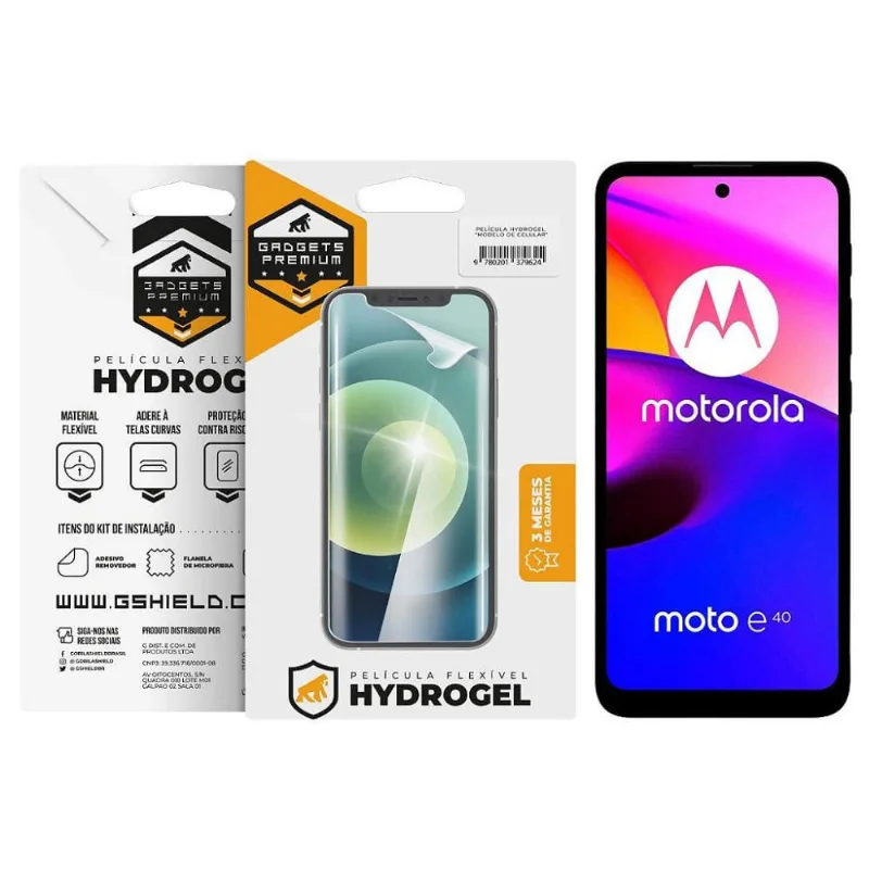 Película para Motorola Moto E30 / E40 - Hydrogel Gamer Fosca - Gshield - Gshield