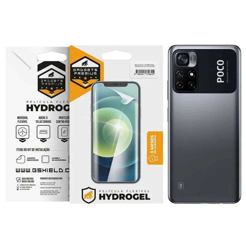 Película para Poco M4 Pro 5G - Traseira Hydrogel HD- Gshield - Gshield