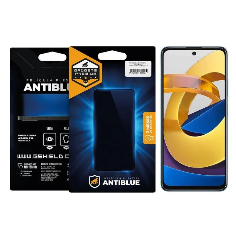 Película para Xiaomi Poco M4 Pro 5G - AntiBlue - Gshield - Gshield