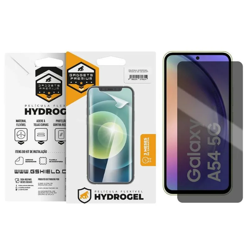 Película para Samsung Galaxy A54 5G - Privacidade Hydrogel - Gshield - Gshield