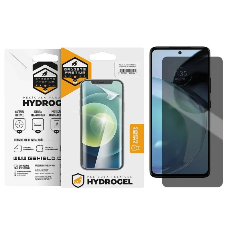 Película para Moto G72 - Privacidade Hydrogel - Gshield - Gshield
