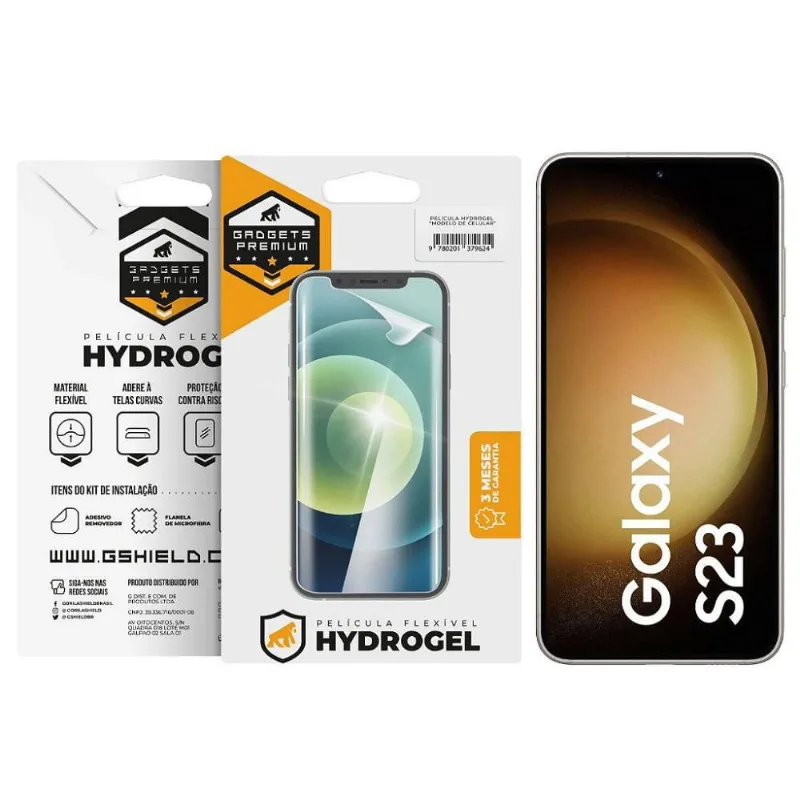 Película para Samsung Galaxy S23 - Hydrogel Gamer Fosca - Gshield - Gshield