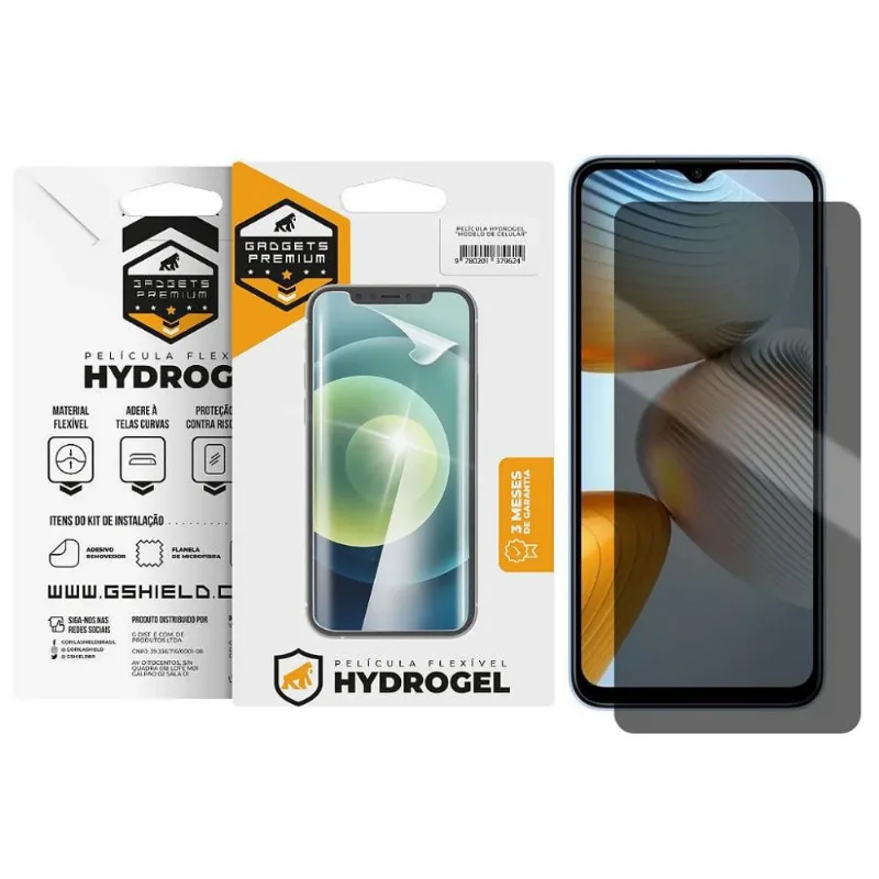 Película para Xiaomi Poco M4 5G-Privacidade Hydrogel-Gshield - Gshield