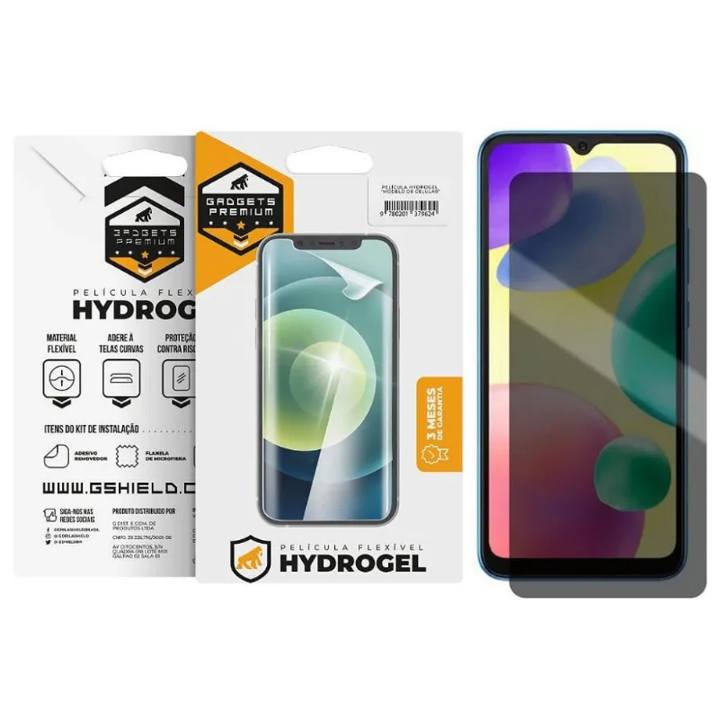 Película para Xiaomi Redmi 10A -Privacidade Hydrogel-Gshield - Gshield