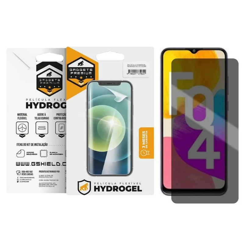 Película para Samsung Galaxy F04 - Privacidade Hydrogel - Gshield - Gshield
