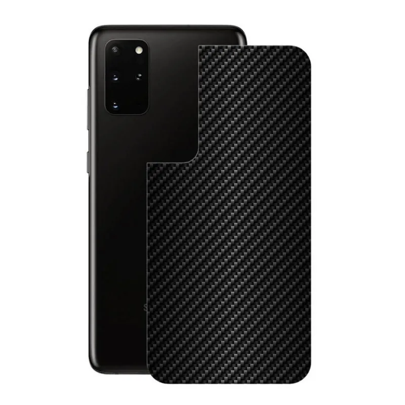 Película para Samsung Galaxy S20 Plus - Traseira de Fibra de Carbono Preta - Gshield