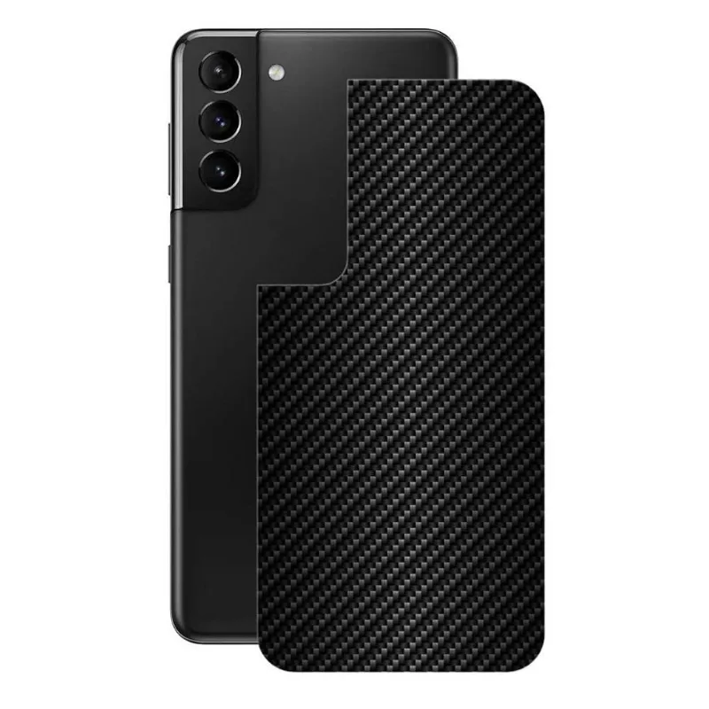 Película para Samsung Galaxy S21 - Traseira de Fibra de Carbono Preta - Gshield