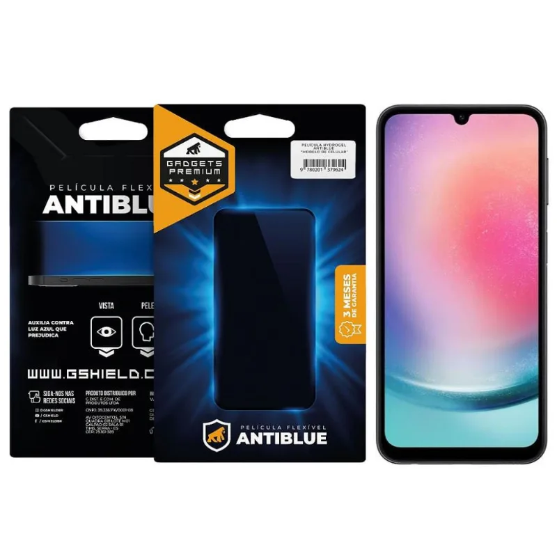 Película para Samsung Galaxy A24 - AntiBlue - Gshield - Gshield - Celular E Smartphone