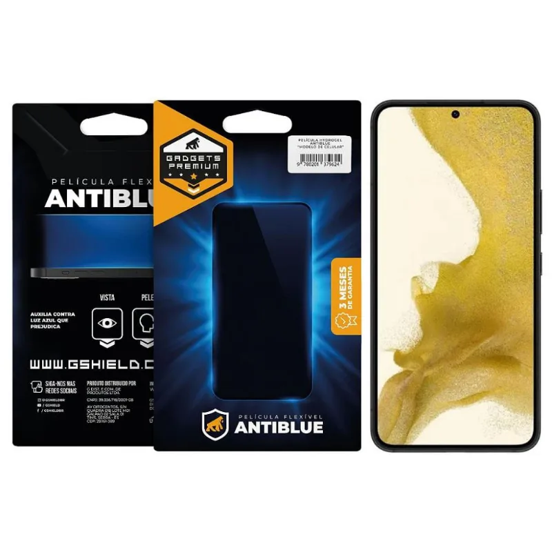 Película para Samsung Galaxy S22 - AntiBlue - Gshield - Gshield