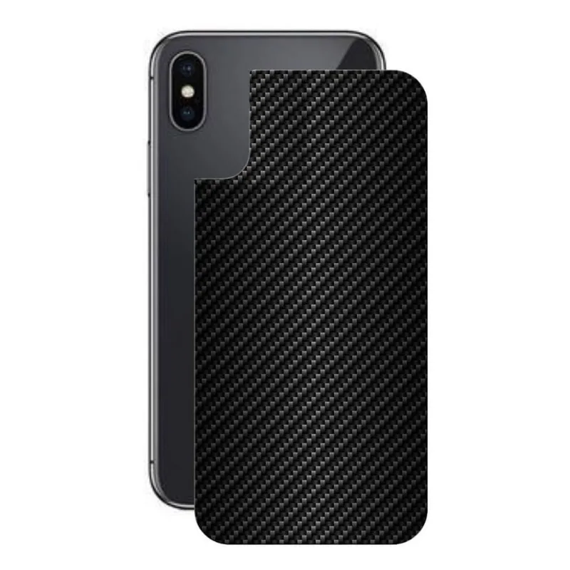 Película para iPhone X - Traseira de Fibra de Carbono Preta - Gshield - Gshield