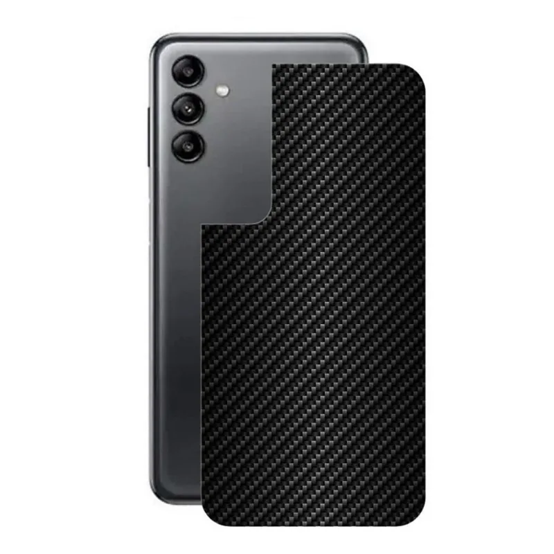 Película Galaxy A04s - Traseira Fibra Carbono Preta -Gshield - Gshield