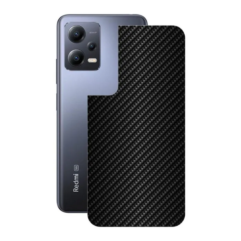 Película para Redmi Note 12 5G - Traseira de Fibra de Carbono Preta - Gshield