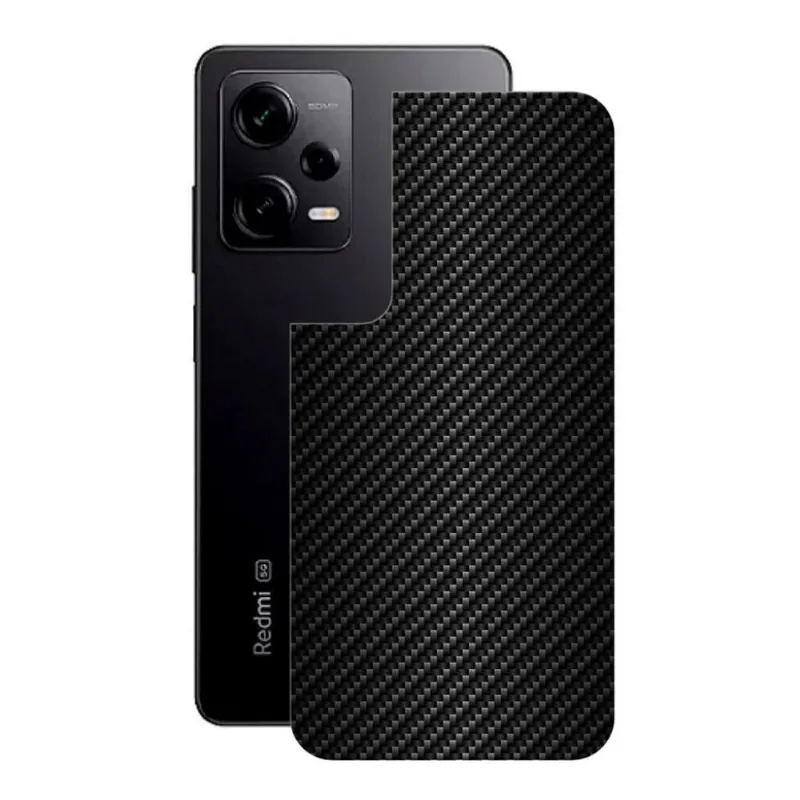 Película para Redmi Note 12 Pro 5G - Traseira de Fibra de Carbono Preta - Gshield