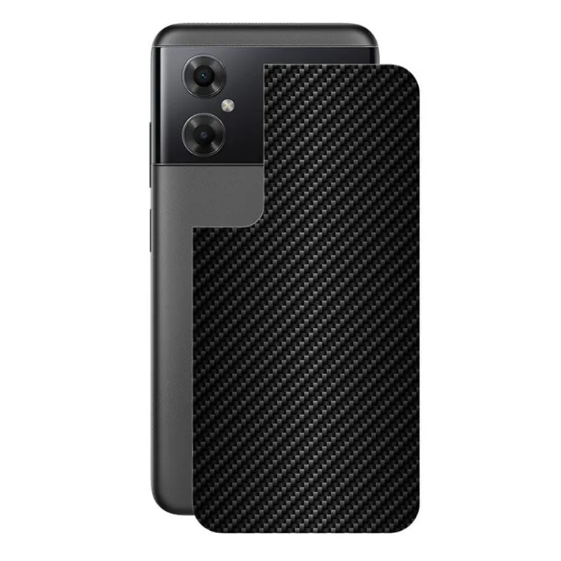 Película para Xiaomi Poco M4 5G - Traseira de Fibra de Carbono Preta - Gshield