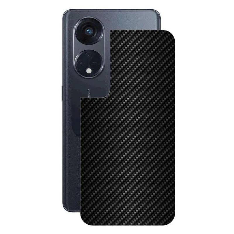 Película Oppo Reno8T 5G-Traseira Fibra Carbono Preta-Gshield