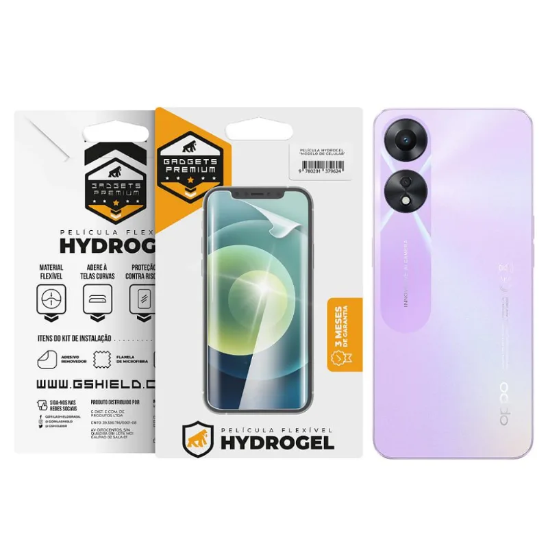 Película para Oppo A78 5G - Traseira Hydrogel HD- Gshield - Gshield