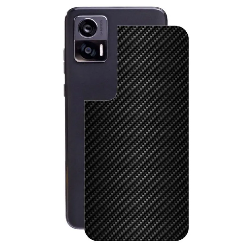Película para Motorola Edge 30 Neo 5G - Traseira de Fibra de Carbono Preta - Gshield